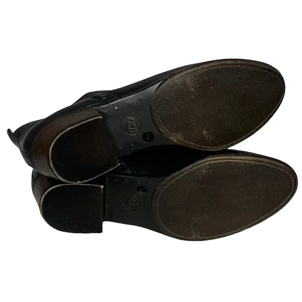 Lucky Brand LK-Basal black leather ankle Booties. Size 7.5M‎